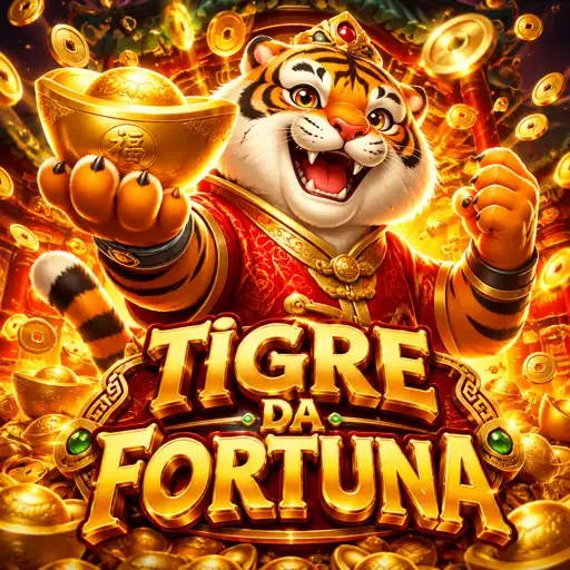 Fortune Tiger com símbolo wild multiplicador e linha vencedora destacada